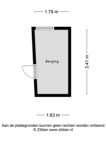 Floorplan - Groen van Prinstererlaan 15, 2555 HJ Den Haag